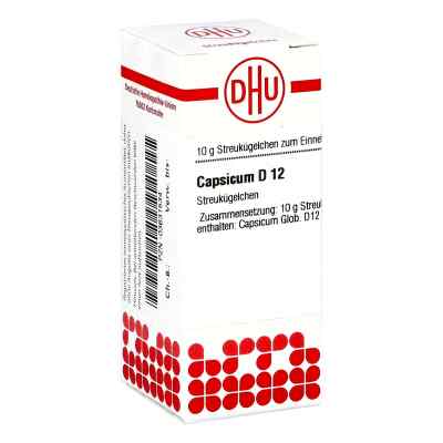 Capsicum D12 Globuli 10 g von DHU-Arzneimittel GmbH & Co. KG PZN 03631534