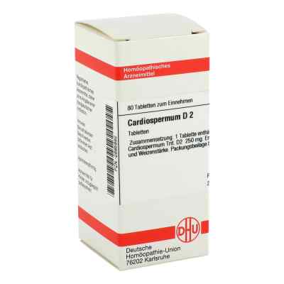 Cardiospermum D2 Tabletten 80 stk von DHU-Arzneimittel GmbH & Co. KG PZN 02895892