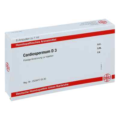 Cardiospermum D3 Ampullen 8X1 ml von DHU-Arzneimittel GmbH & Co. KG PZN 11704891