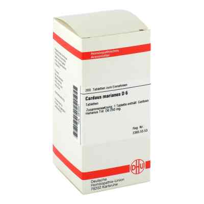 Carduus Marianus D6 Tabletten 200 stk von DHU-Arzneimittel GmbH & Co. KG PZN 02812021