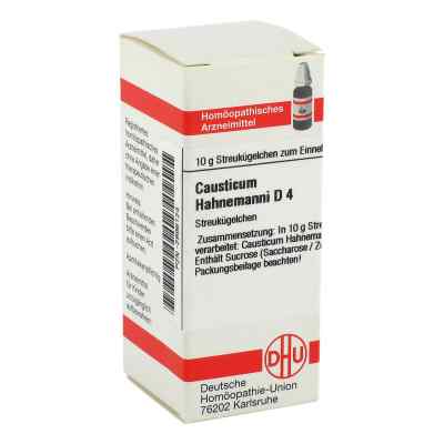 Causticum Hahnemanni D4 Globuli 10 g von DHU-Arzneimittel GmbH & Co. KG PZN 02896124