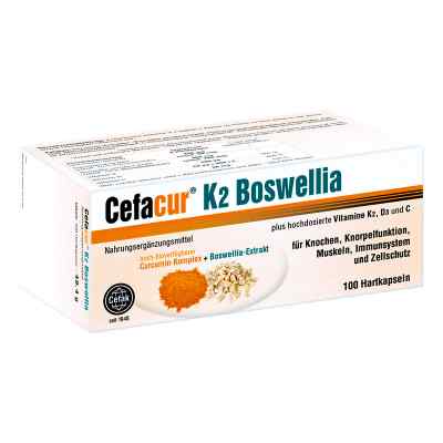 Cefacur K2 Boswellia Hartkapseln 100 stk von Cefak KG PZN 16023983