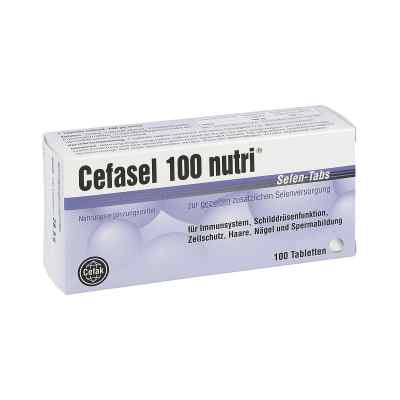 Cefasel 100 nutri Selen Tabs Tabletten 100 stk von Cefak KG PZN 04522592