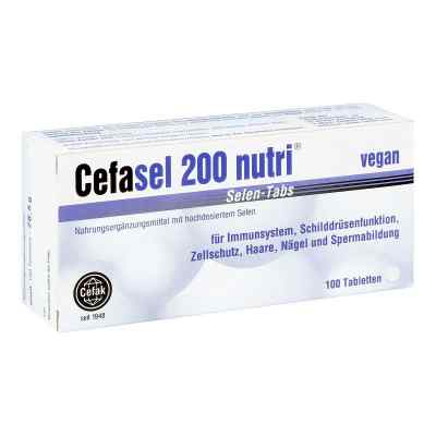 Cefasel 200 nutri Selen Tabs Tabletten 100 stk von Cefak KG PZN 02330807