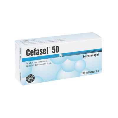 Cefasel 50 Μg Tabletten 100 stk von Cefak KG PZN 00261663