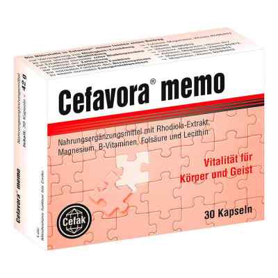 Cefavora memo Weichgelatinekapseln 30 stk von Cefak KG PZN 05748476