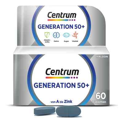 Centrum Generation 50+ 60 stk von Haleon Germany GmbH PZN 14170527