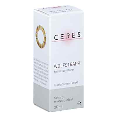 Ceres Wolfstrapp Lycopus Europaeus Extrakt Tropfen 20 ml von CERES Heilmittel GmbH PZN 19237549