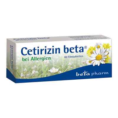 Cetirizin beta Filmtabletten 60 stk von betapharm Arzneimittel GmbH PZN 15785260
