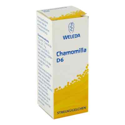 Chamomilla D6 Globuli Weleda 10 g von WELEDA AG PZN 07029018