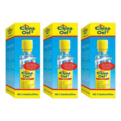 China Oel mit 3 Inhalatoren