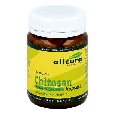 Chitosan Kapseln 480 mg 90 stk von allcura Naturheilmittel GmbH PZN 04020732