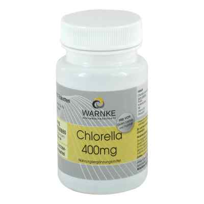 Chlorella 400 mg Tabletten 100 stk von Warnke Vitalstoffe GmbH PZN 02480458