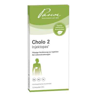 Cholo 2 Injektopas Ampullen 10 stk von Pascoe pharmazeutische Präparate PZN 11127821