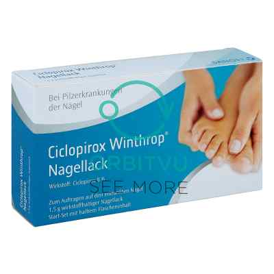 Ciclopirox Winthrop Nagellack bei Nagelpilz Erkrankungen