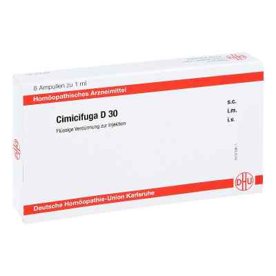 Cimicifuga D30 Ampullen 8X1 ml von DHU-Arzneimittel GmbH & Co. KG PZN 11705235