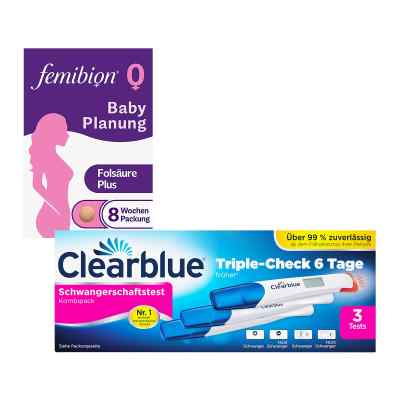 Clearblue Triplecheck + Femibion