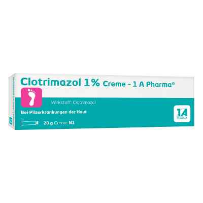 Clotrimazol 1% Creme-1A Pharma 20 g von 1 A Pharma GmbH PZN 02408998