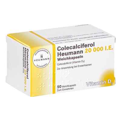Colecalciferol Heumann 20.000 I.e. Weichkapseln