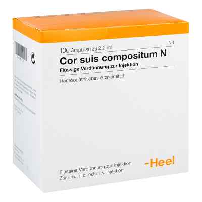 Cor Suis Compositum N Ampullen 100 stk von Biologische Heilmittel Heel GmbH PZN 02814066