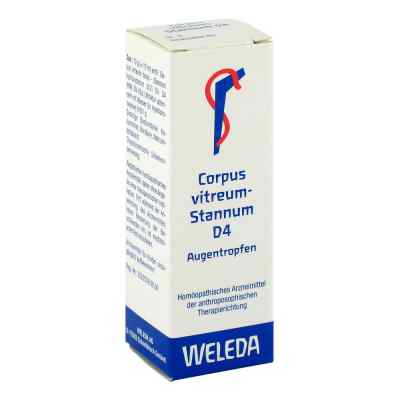 Corpus Vitreum Stannum D4 Augentropfen 10 ml von WELEDA AG PZN 02640755