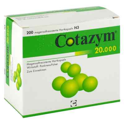 Cotazym 20000 200 stk von CHEPLAPHARM Arzneimittel GmbH PZN 04905086