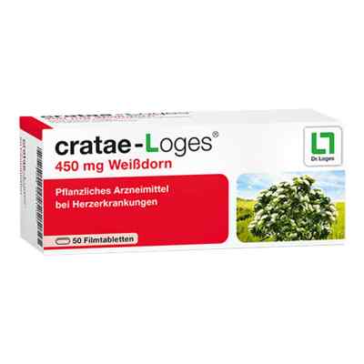 Cratae-loges 450 Mg Weißdorn Filmtabletten 50 stk von Dr. Loges + Co. GmbH PZN 17611297