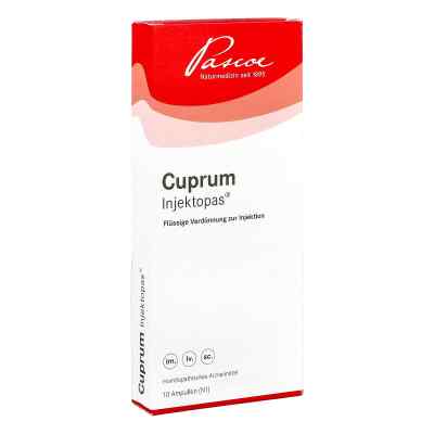 Cuprum Injektopas Ampullen 10X2 ml von Pascoe pharmazeutische Präparate PZN 05100829
