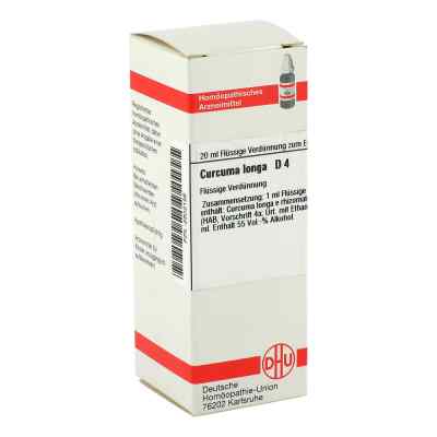 Curcuma Longa D4 Dilution 20 ml von DHU-Arzneimittel GmbH & Co. KG PZN 02802198