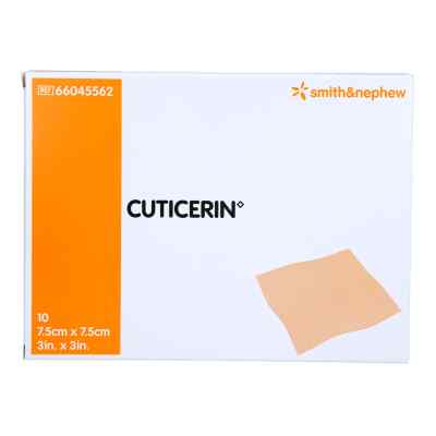 Cuticerin 7,5x7,5 Cm Gaze M.salbenbeschichtung 10 stk von Acti Medi GmbH PZN 17831691