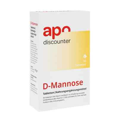 D-Mannose Tabletten von apodiscounter 90 stk von apo.com Group GmbH PZN 17390850