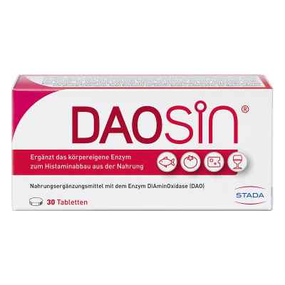 Daosin Tabletten zur Unterstützung des Histaminabbaus 30 stk von STADA Consumer Health Deutschlan PZN 16790530