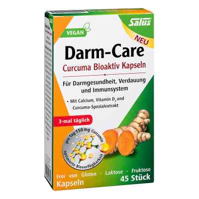 Darm-care Curcuma Bioaktiv Kapseln Salus 45 stk von SALUS Pharma GmbH PZN 12558457