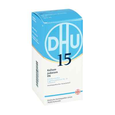 DHU 15 Kalium jodatum D6 Tabletten 420 stk von DHU-Arzneimittel GmbH & Co. KG PZN 06584367