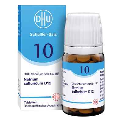 DHU Schüßler-Salz Nummer 10 Natrium sulfuricum D12 80 Tabletten 80 stk von DHU-Arzneimittel GmbH & Co. KG PZN 00274683