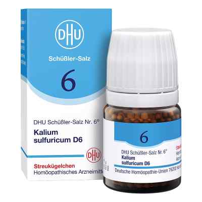 DHU Schüßler-Salz Nummer 6 Kalium Sulfur D6 Globuli