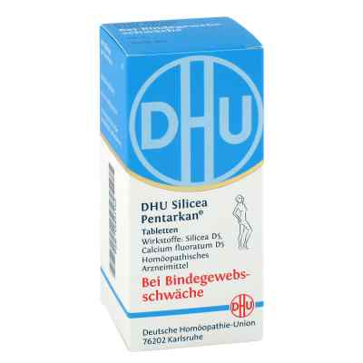 Dhu Silicea Pentarkan für das Bindegewebe Tabletten 200 stk von DHU-Arzneimittel GmbH & Co. KG PZN 12421103