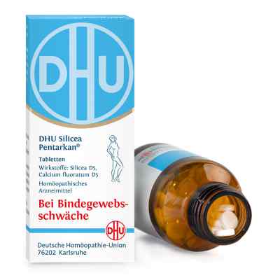 Dhu Silicea Pentarkan für das Bindegewebe Tabletten 80 stk von DHU-Arzneimittel GmbH & Co. KG PZN 11523876
