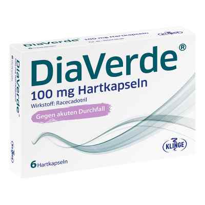 Diaverde 100 mg Hartkapseln 6 stk von Klinge Pharma GmbH PZN 14279313