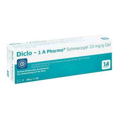 Diclo 1a Schmerzgel 10mg/g 100 g von 1 A Pharma GmbH PZN 16517171