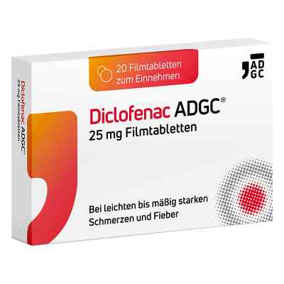 Diclofenac ADGC® 25 mg Filmtabletten