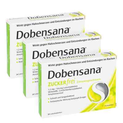Dobensana Zuckerfrei Zitronengeschmack 1,2mg 0,6mg