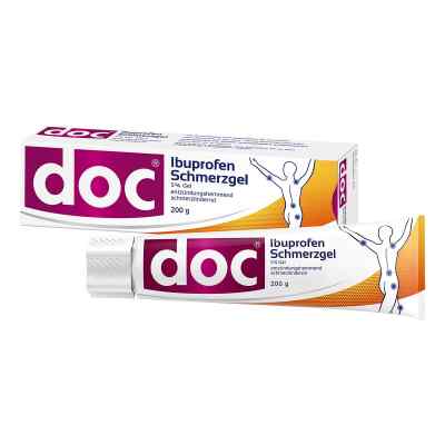 Doc Ibuprofen Schmerzgel 5% 200 g von HERMES Arzneimittel GmbH PZN 18017171
