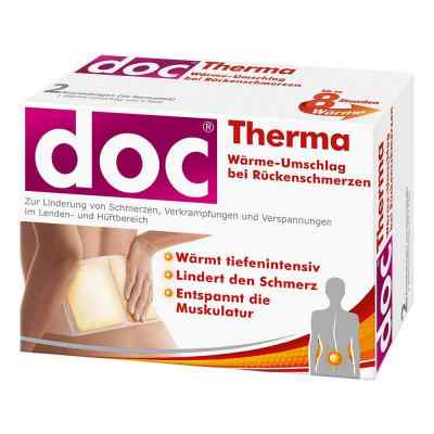 Doc Therma Wärme-umschlag bei Rückenschmerzen 2 stk von HERMES Arzneimittel GmbH PZN 07112104