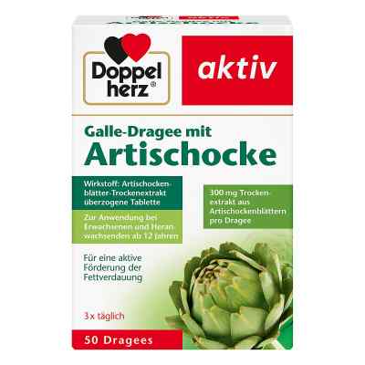 Doppelherz aktiv Galle-Dragee mit Artischocke