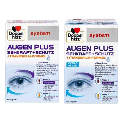 Doppelherz Augen Plus Sehkraft+schutz System Kapseln