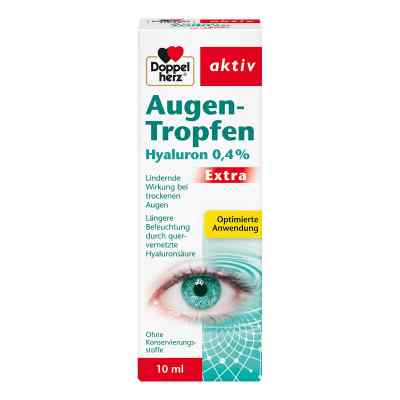 Doppelherz Augentropfen Hyaluron 0,4% Extra
