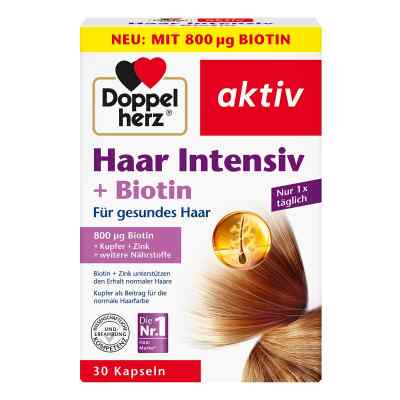 Doppelherz Haar Intensiv+biotin Kapseln 30 stk von Queisser Pharma GmbH & Co. KG PZN 16148839