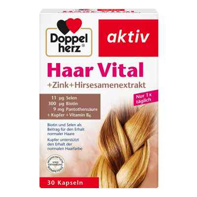 Doppelherz Haar Vital+Zink+Hirse Kapseln