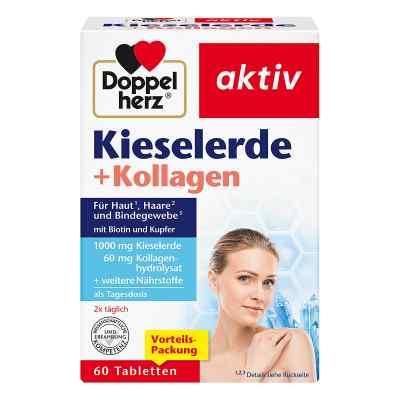 Doppelherz Kieselerde+Kollagen Tabletten 60 stk von Queisser Pharma GmbH & Co. KG PZN 16384474